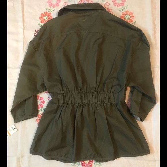 William Rast Dolman Sleeve Army Jacket NWT - Picture 5 of 9